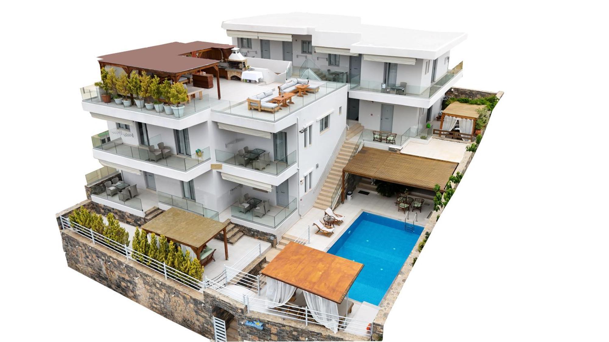Asteri Suite Makrýgialos Exterior foto